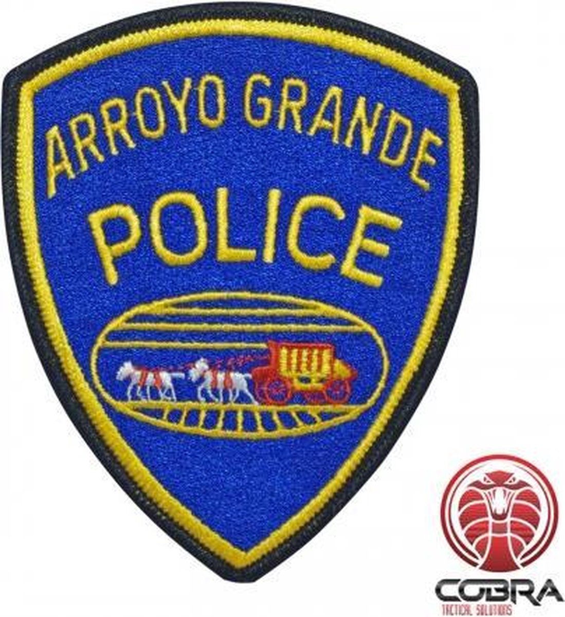 Arroyo Grande Police geborduurde patch | Strijkpatches | Military Airsoft